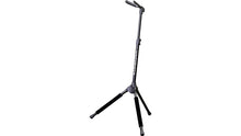 Load image into Gallery viewer, Ultimate Support GS-100 Genesis® Series Plus Height Adjustable, Hanging Style Guitar Stand with Push-Button Leg Locking Mechanism