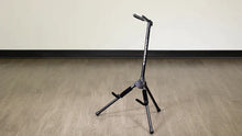 Load image into Gallery viewer, Ultimate Support GS-200 Genesis Series Plus Guitar Stand with One Click Push-Button Locking Leg Mechanism, Secure Head Stock Yoke, and Support Arms