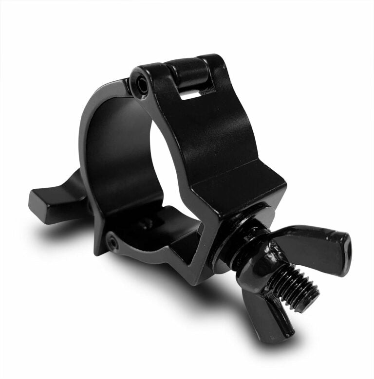 Galaxy Stage GS-C113P Mini Light Duty Clamp Black Lightweight Truss Mount Clamp for Lighting Fixtures