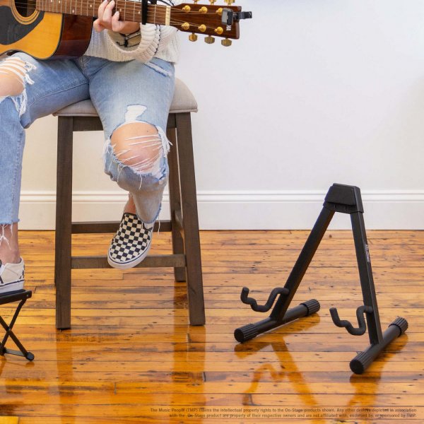 On-Stage GS7462B Professional A-Frame Guitar Stand
