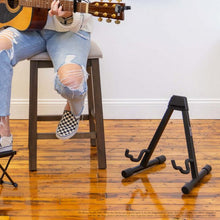 Charger l'image dans la galerie, On-Stage GS7462B Professional A-Frame Guitar Stand