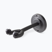 Load image into Gallery viewer, On-Stage GS7640 Wall-Mount Guitar Hanger with Round Metal Base