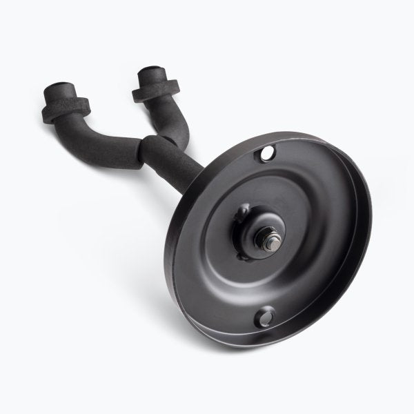 On-Stage GS7640 Wall-Mount Guitar Hanger with Round Metal Base