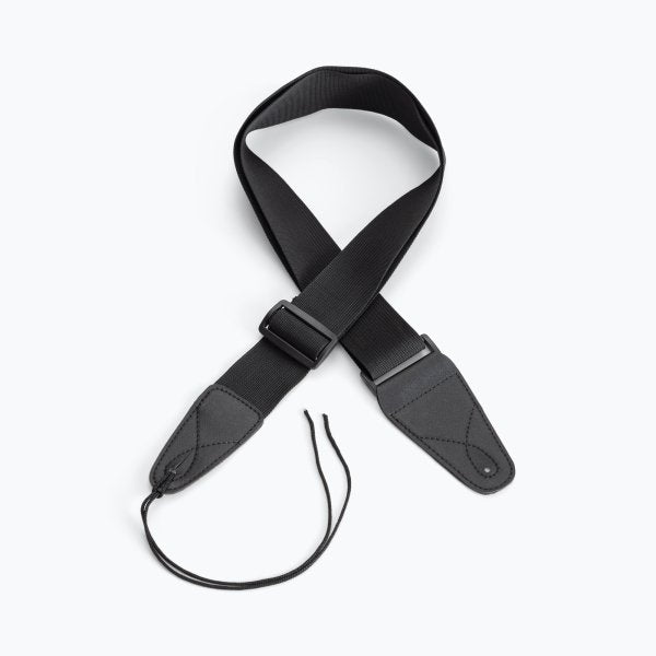 On-Stage GSA10BK Guitar Strap with Leather Ends