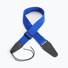 Load image into Gallery viewer, On-Stage GSA10BL Guitar Strap with Leather Ends