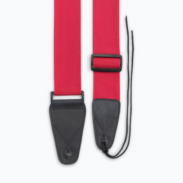 On-Stage GSA10BU Guitar Strap with Leather Ends