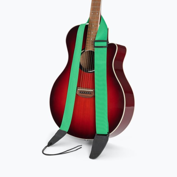 On-Stage GSA10GE Guitar Strap with Leather Ends