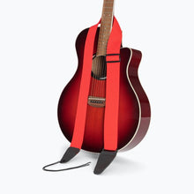 Charger l'image dans la galerie, On-Stage GSA10RD Guitar Strap with Leather Ends