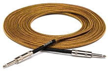 Charger l'image dans la galerie, Hosa GTR-518 Straight to Same Guitar Cable 18 foot Tweed