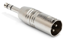 Charger l'image dans la galerie, Hosa GXP-246 XLR Male to 1/4 inch TRS Male Adapter