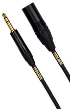 Charger l'image dans la galerie, Mogami GOLD TRS-XLRM-03 Balanced 1/4-inch TRS Male to XLR Male Patch Cable - 6 foot