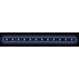 Heise H-B335-BLK 3528 Blue 3M LED Strip with Black Base - Retail