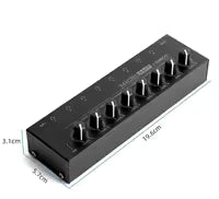 Charger l'image dans la galerie, MR DJ Microamp HA800 Ultra-compact 8-channel stereo headphone amplifier