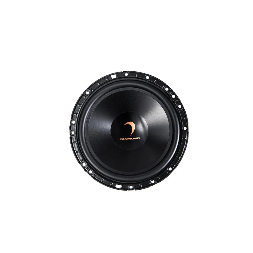Diamond Audio H65S HEX Series 6.5“ 2-Way Component Set w/25mm Silk Dome Tweeter