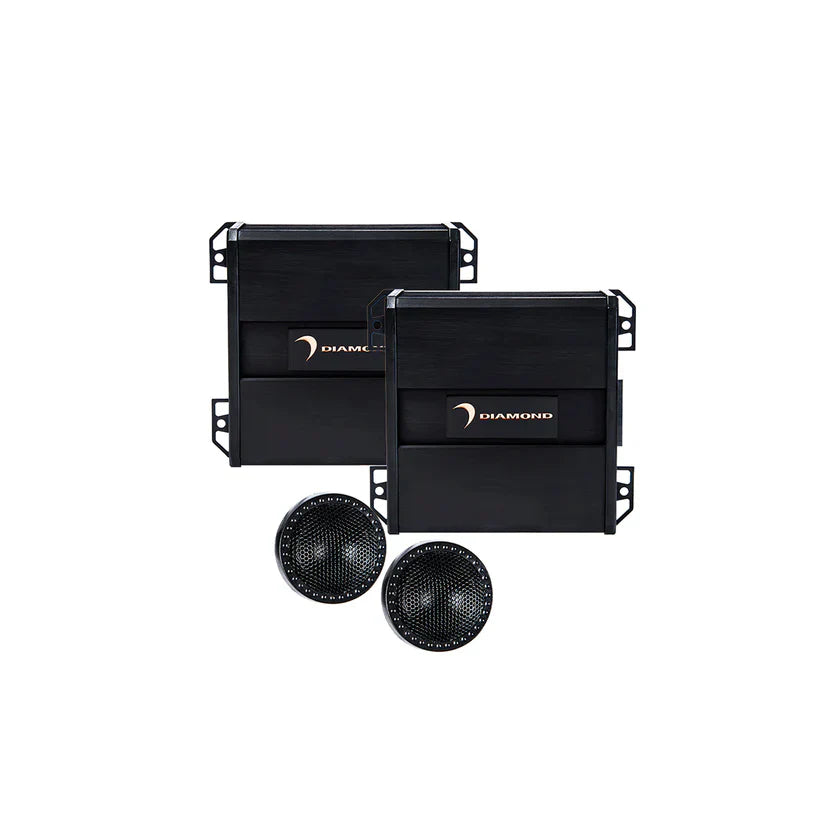 Diamond Audio H65S HEX Series 6.5“ 2-Way Component Set w/25mm Silk Dome Tweeter