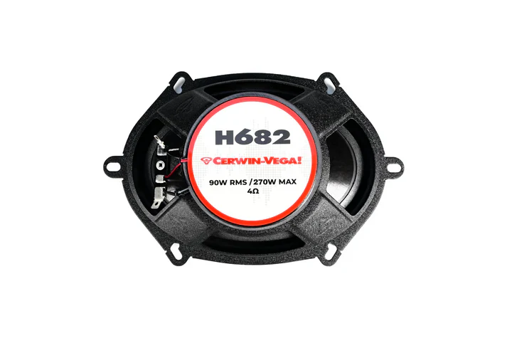 Cerwin Vega H682 HED 2025 Edition 6"x8” 2-Way Coaxial Full Range Speaker Set