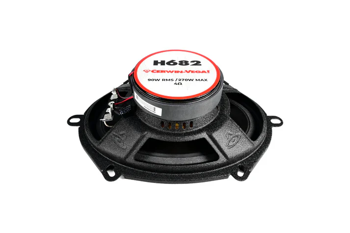 Cerwin Vega H682 HED 2025 Edition 6"x8” 2-Way Coaxial Full Range Speaker Set