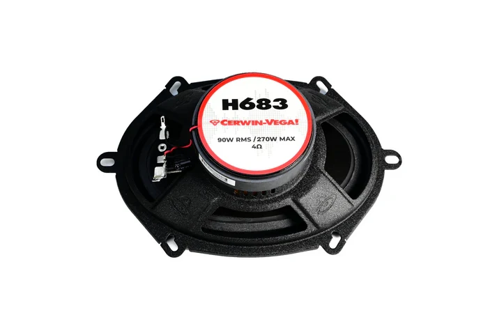 Cerwin Vega H683 HED 2025 Edition 6"x8” 3-Way Coaxial Full Range Speaker Set