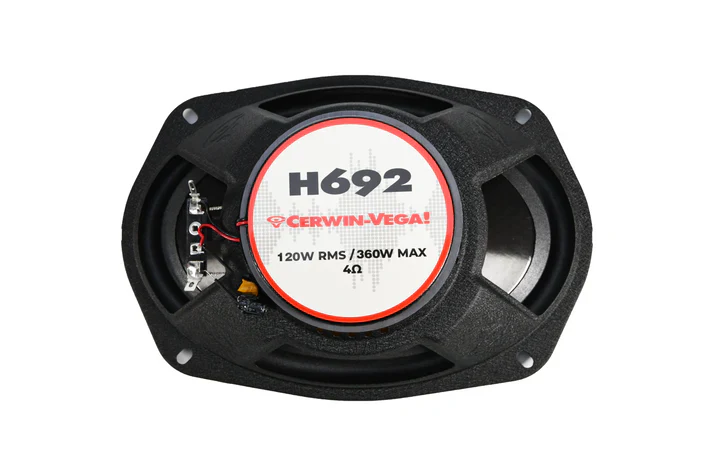 Cerwin Vega H692 HED 2025 Edition 6"x 9” 2-Way Coaxial Full Range Speaker Set
