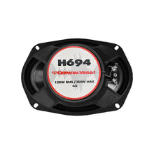 Charger l'image dans la galerie, Cerwin Vega H694 HED 2025 Edition 6"x9” 4-Way Coaxial Full Range Speaker Set