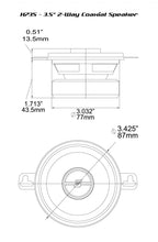 Load image into Gallery viewer, Cerwin Vega H735 HED Series 3.5" 2-Way Coaxial Speakers
