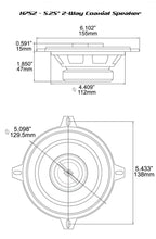 Charger l'image dans la galerie, Cerwin Vega H752 HED Series 5.25" 2-Way Coaxial Speakers