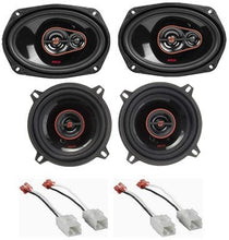 Charger l'image dans la galerie, H7693 H752 Front &amp; Rear Door Speaker Fit 2002 2008 Dodge Ram 1500 Bundle