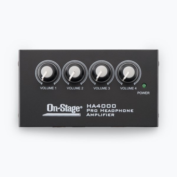 On-Stage HA4000 Four-Channel Headphone Amp