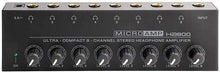Charger l'image dans la galerie, MR DJ Microamp HA800 Ultra-compact 8-channel stereo headphone amplifier