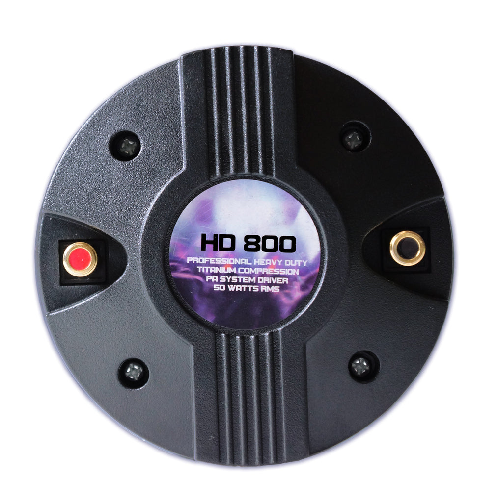 MR DJ HD800 4.60" 800W PRO Heavy Duty Titanium Compression Driver