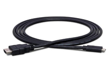 Charger l'image dans la galerie, Hosa HDMM-406 High Speed HDMI to HDMI Micro Cable with Ethernet - 6 foot