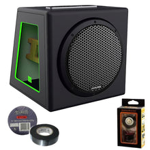 Charger l'image dans la galerie, Alpine HDZ-SB10 2400W Peak 800W RMS Loaded Single 10" Sealed Enclosure Bundle