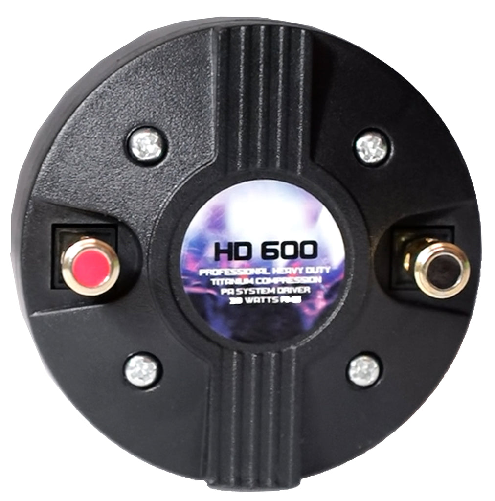 MR DJ HD600 3.18" 600W PRO Heavy Duty Titanium Compression Driver