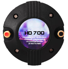 Charger l&#39;image dans la galerie, MR DJ HD700 700W PRO PA DJ High-Frequency Titanium Compression Horn Driver Tweeter