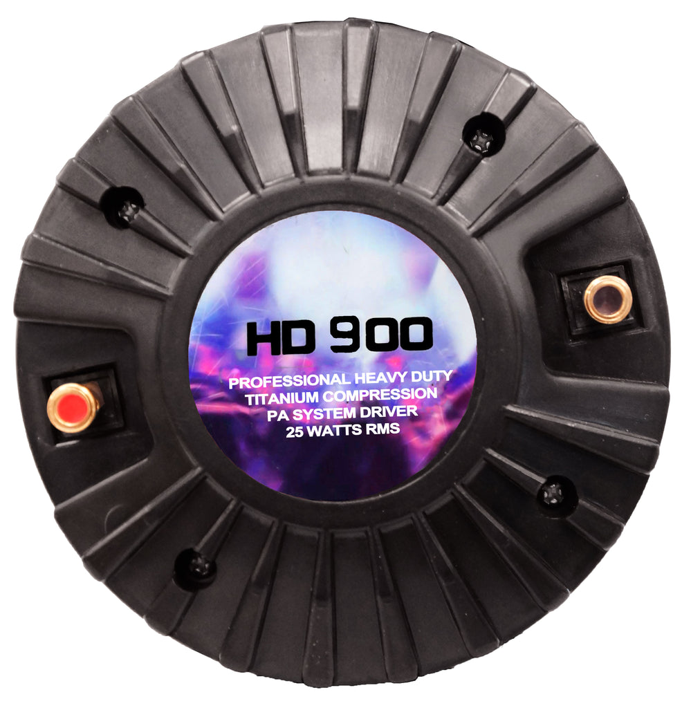 MR DJ HD900 5.30" 900W PRO Heavy Duty Titanium Compression Driver