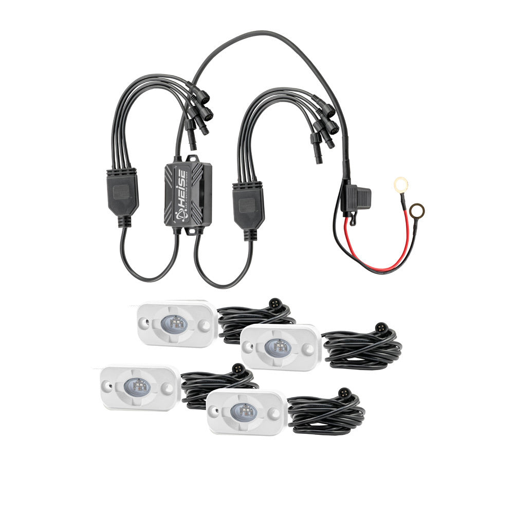 Marine HE-4MLRGBK RGB Accent Lights - 4 Pack