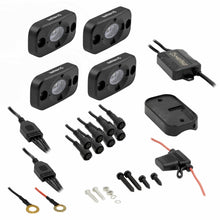 Charger l'image dans la galerie, Heise HE-4TLRGBK RGB Accent Light Kit - 4 RGB Pods, 3 LED