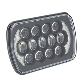 Heise HE-5X7B1 LED Light with Black Face - 5