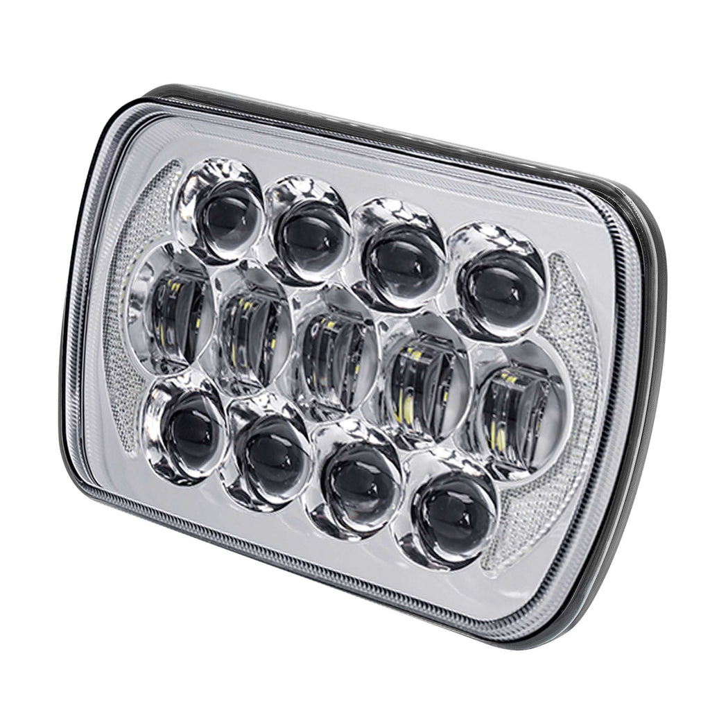 Heise HE-5X7S1 LED Light with Silver Face - 5"x7", 17 LED