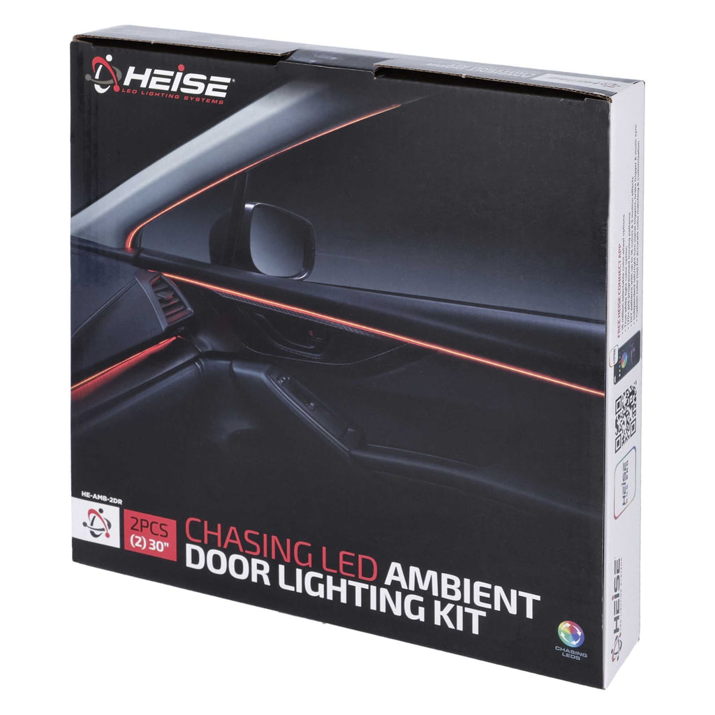 Heise HE-AMB-2DR Chasing LED Ambient Door Lighting Kit