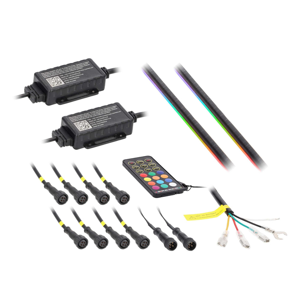 Heise HE-AMB-2DR Chasing LED Ambient Door Lighting Kit