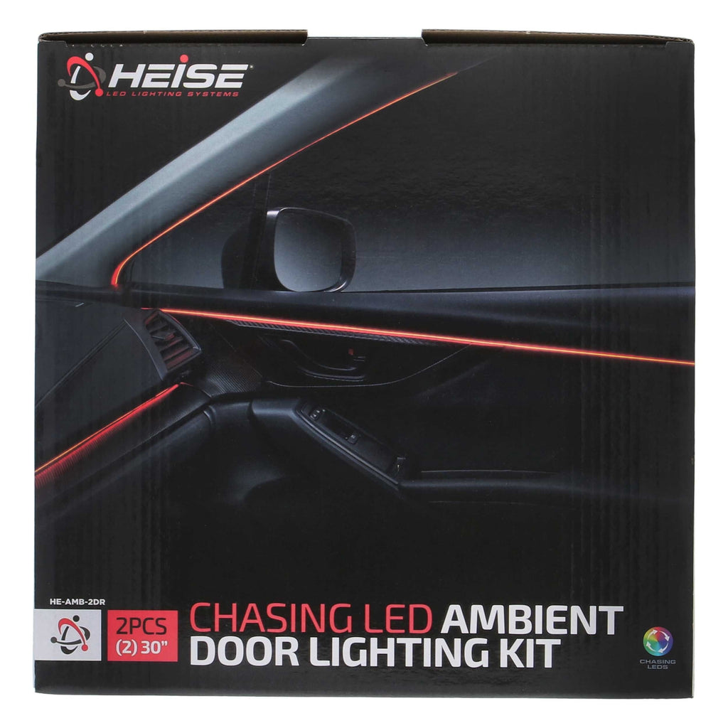 Heise HE-AMB-2DR Chasing LED Ambient Door Lighting Kit