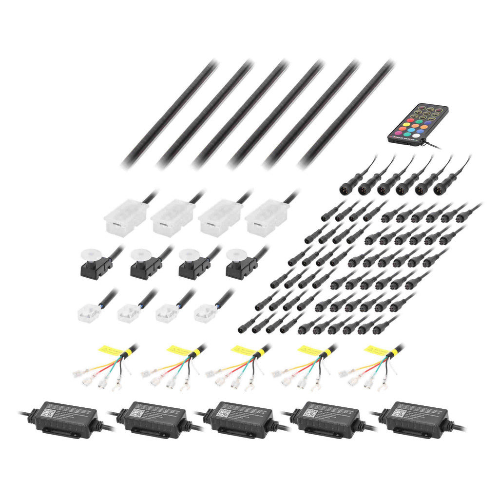 Heise HE-AMB-CAR Chasing Interior Ambient Lighting Kit