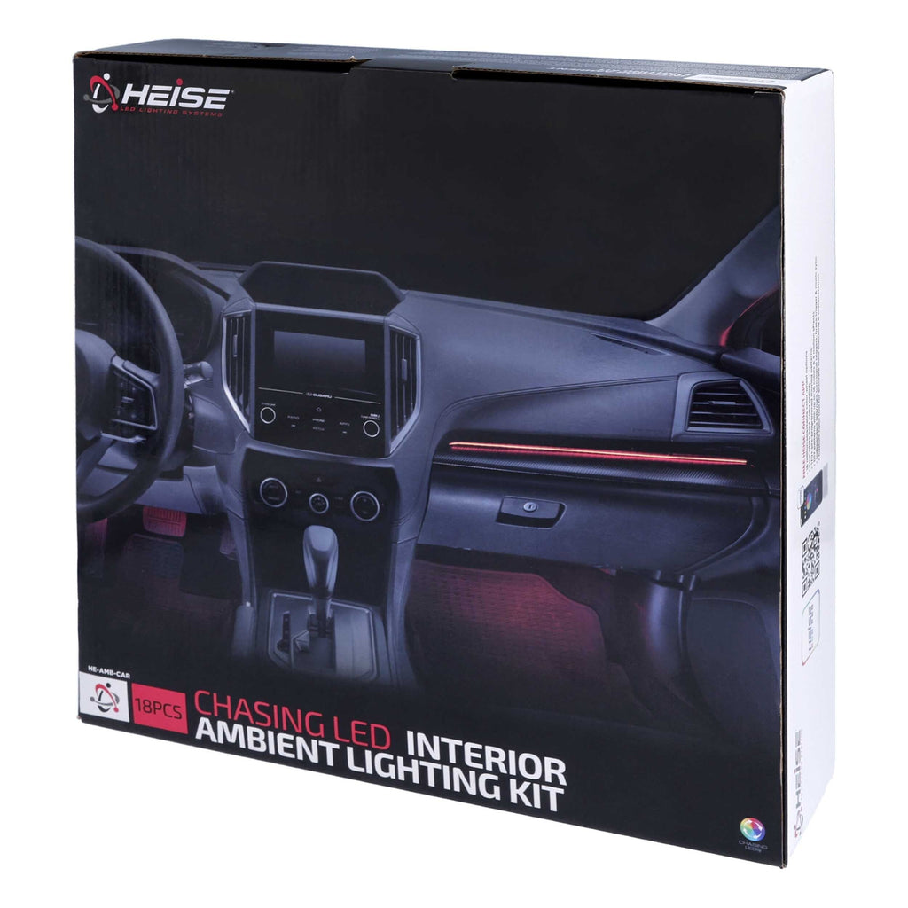Heise HE-AMB-CAR Chasing Interior Ambient Lighting Kit