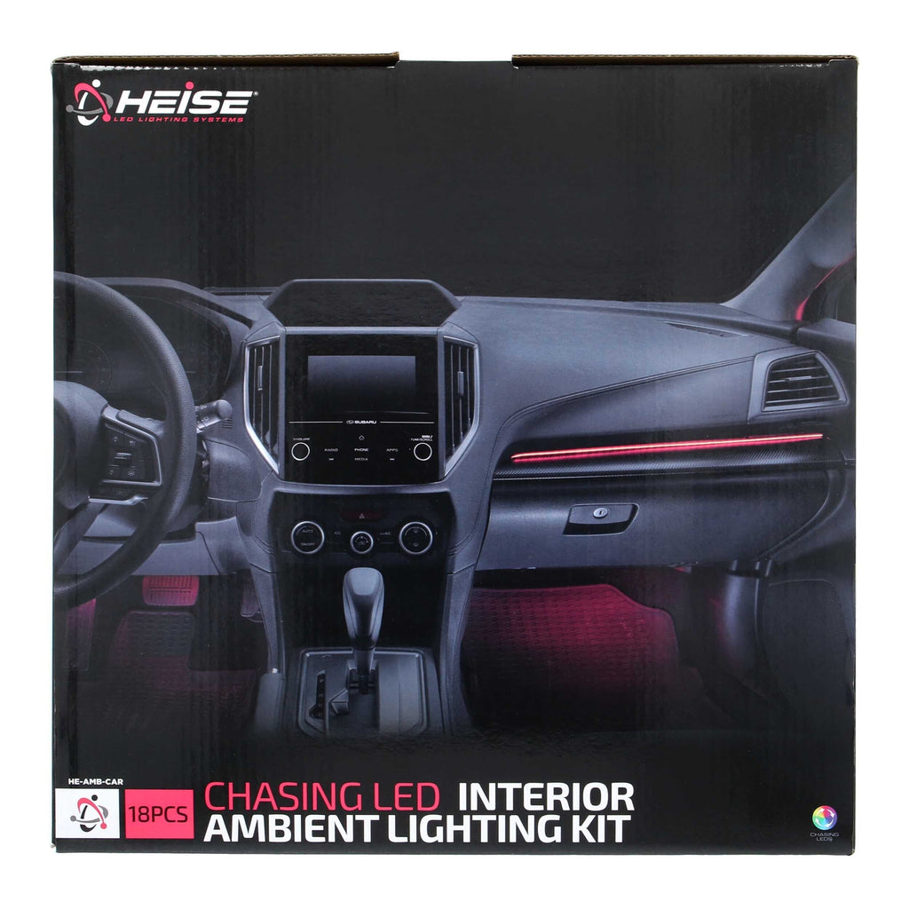 Heise HE-AMB-CAR Chasing Interior Ambient Lighting Kit