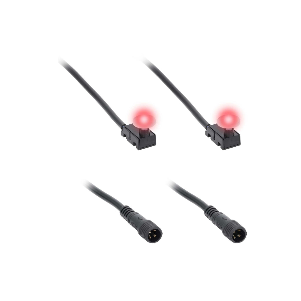 Heise HE-AMB-DPL Chasing LED Ambient Door Pocket Lights 2 Pack