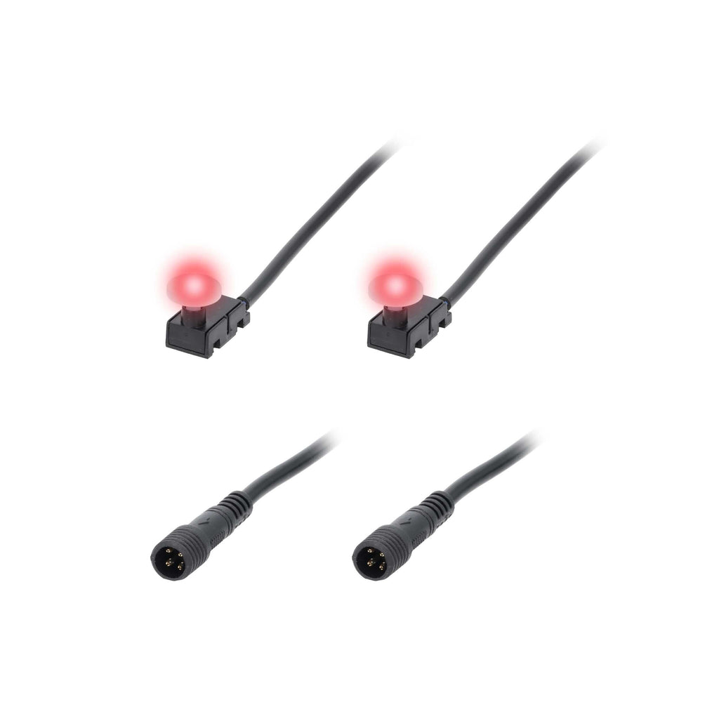Heise HE-AMB-DPL Chasing LED Ambient Door Pocket Lights 2 Pack