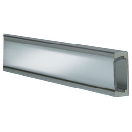 Heise HE-ATCL Clear Aluminum Surface Mount Track - 3 Ft