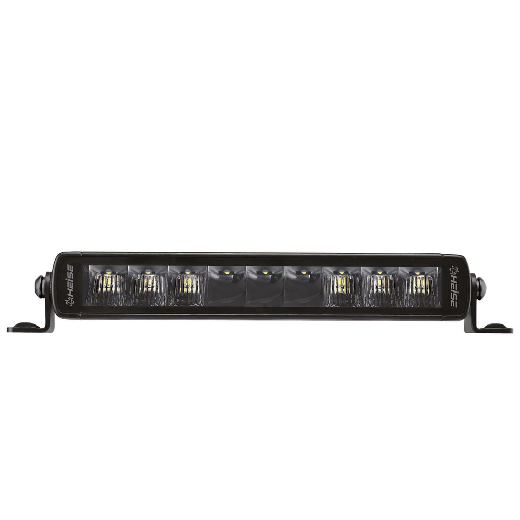 Heise HE-B950 9.5" Blackout Single  Row - 9 LED - Lightbar