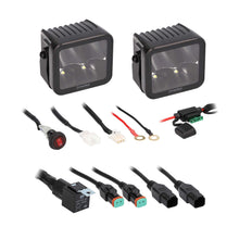 Charger l'image dans la galerie, Heise HE-BCS32PK Blackout 3" - 4 Spot Cube 2 Pack